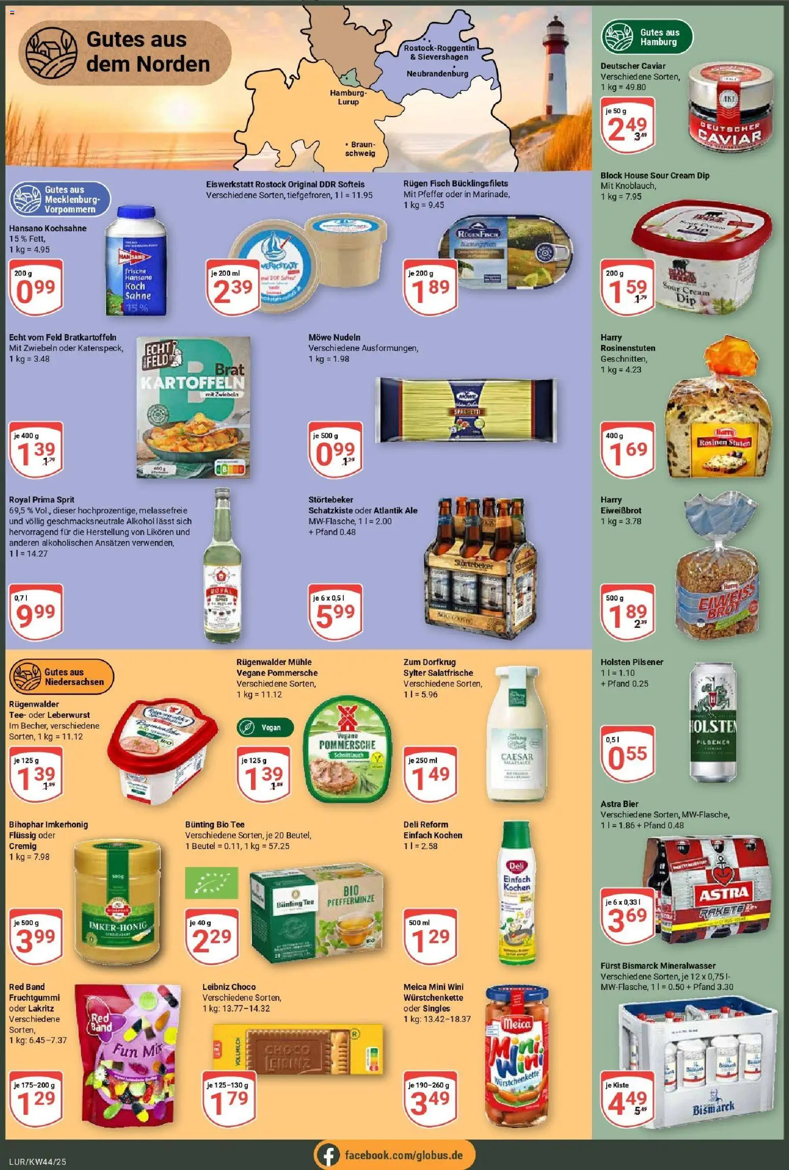 Globus prospekt Hamburg	 – gültig ab 26.10.2025 | Seite: 2 | Produkte: Astra, Kartoffeln, Zwiebeln, Nudeln