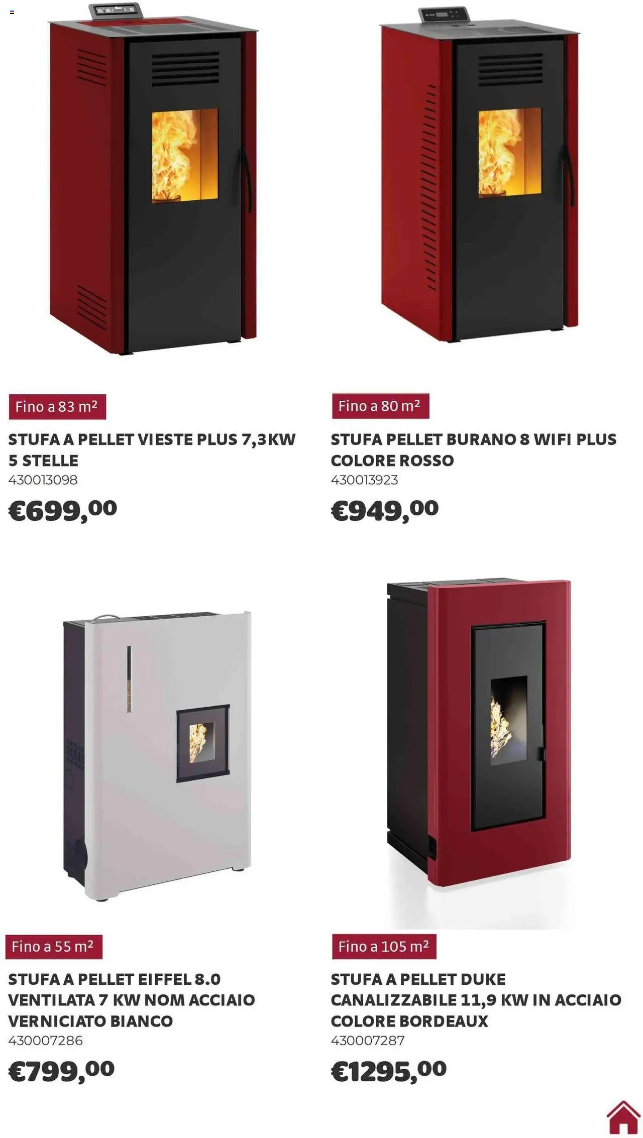 Volantino Brico Center del 01.10.2025 | Pagina: 34 | Prodotti: Pellet, Stufa a pellet, Stufa