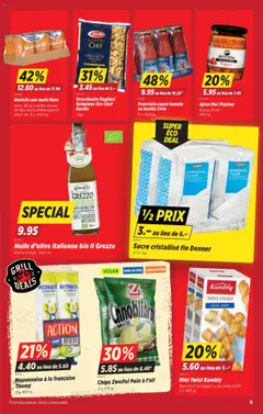 Denner Prospectus ab 22.07.2025 | Seite: 9 | Produkte: Rapsöl, Pasta, Chips, Mayonnaise
