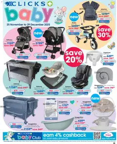 Clicks specials catalogue – valid from 25.11.2025 | Page: 35 | Products: Pillow, Blanket, Table, Bath