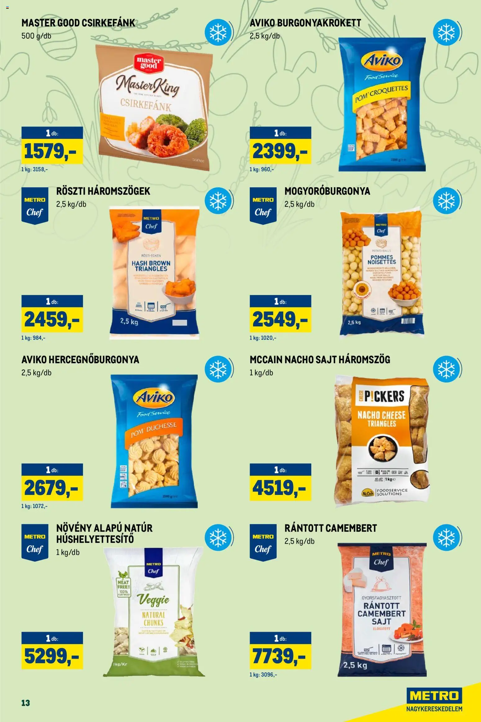 Metro akciós ujság - amely érvényes a következő dátumtól: 01.03.2026 | Oldal: 13