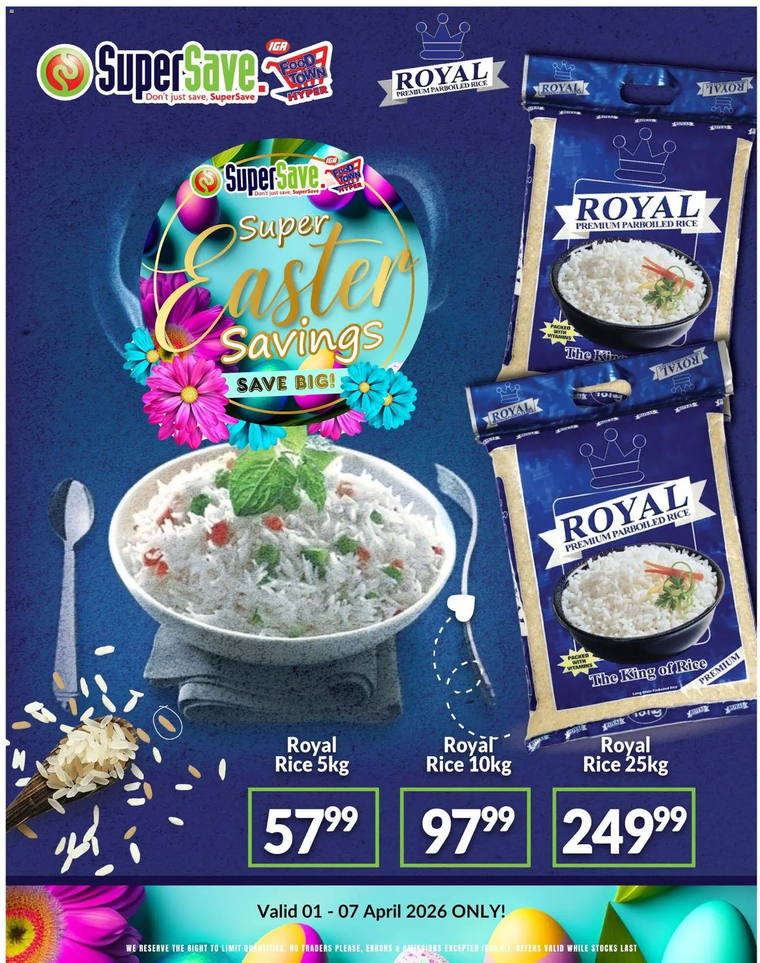 New Super Save catalogue – valid from 01.04.2026 | Page: 28 | Products: Vitamins, Rice