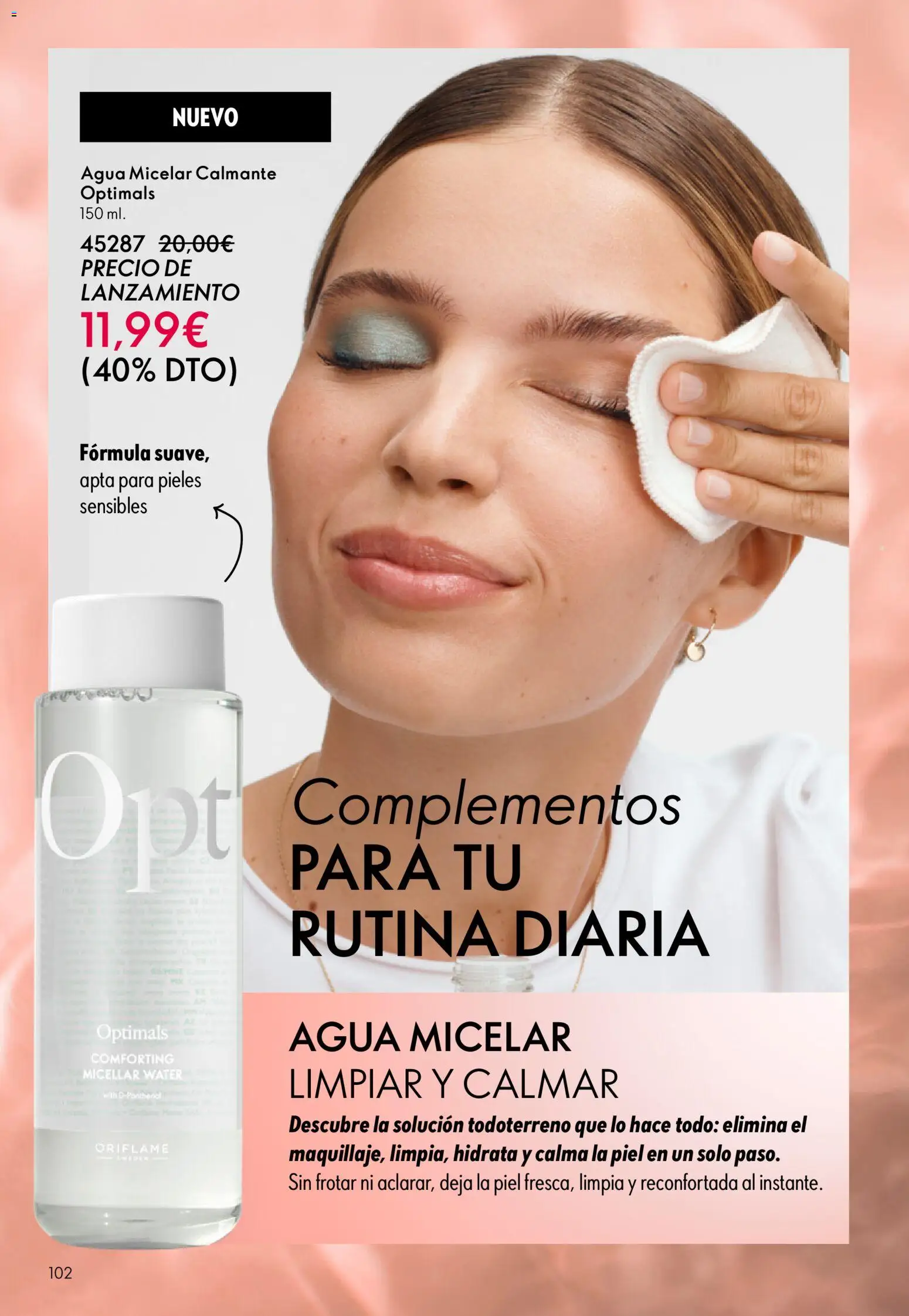 Oriflame - Catálogo Campaña 3 │ válido desde el 18.02.2026 | Página: 102 | Productos: Agua micelar