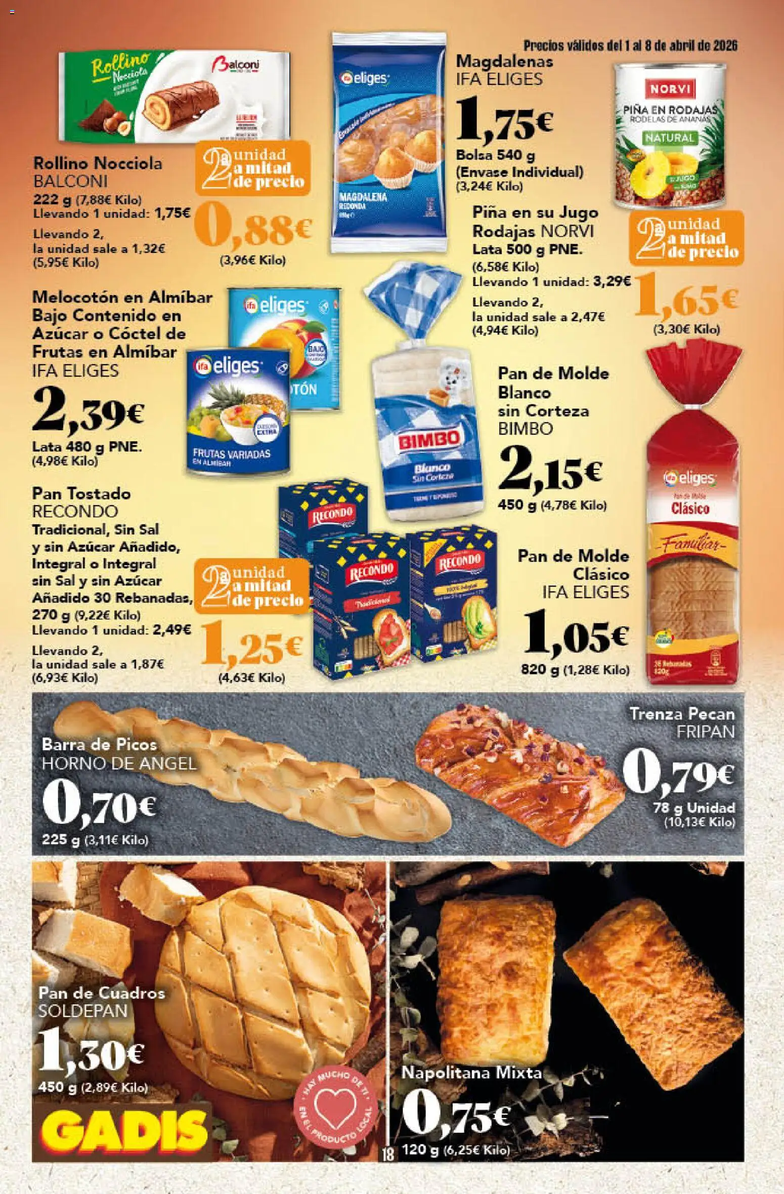 Gadis folleto │ válido desde el 01.04.2026 | Página: 18