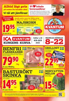 ICA Kvantum - Huddinge - Förhandsvisning av reklamblad från butik ICA Kvantum aktuell från 04.08.2025