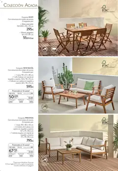 Vista previa Hipercor Terraza y jardín válido desde el 16.03.2026 | Página: 6 | Productos: Mesa extensible, Sofá, Mesa