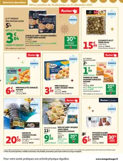 Auchan - Prévisualisation de Auchan prospectus valide à partir de 26.12.2025 | Page: 8 | Produits: Queue de langouste, Escargots, Pommes, Noix