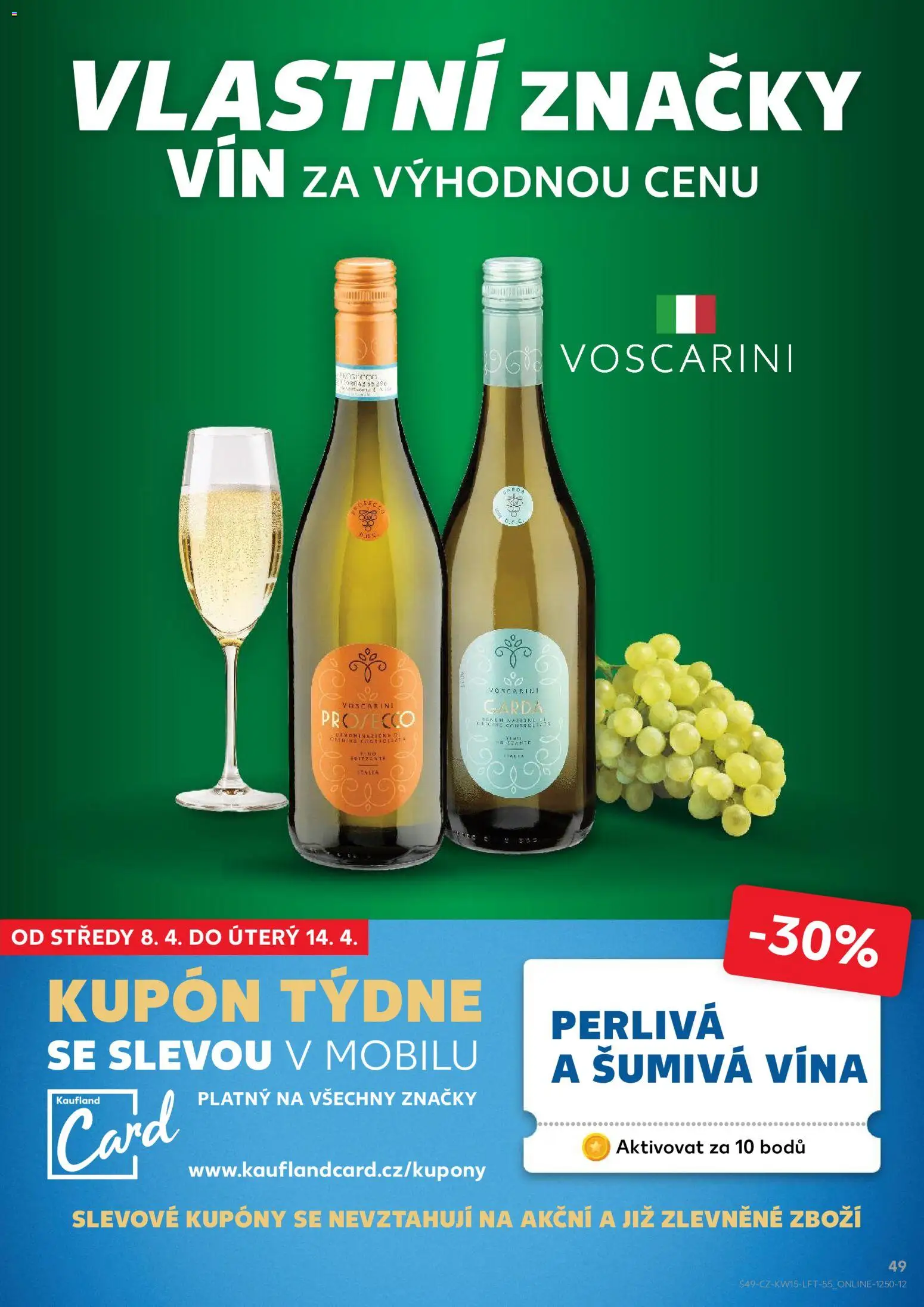 Kaufland leták - Ostrava od 08.04.2026 | Strana: 49 | Produkty: Prosecco, Víno