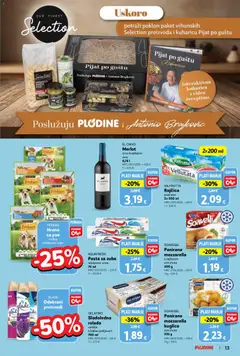 Plodine - Katalog - Pregled kataloga iz trgovine Plodine, vrijedi od 29.10.2025 | Stranica: 13 | Proizvodi: Mozzarella, Pasta za zube, Pasta, Kakao