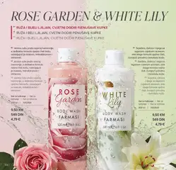 Farmasi katalog Januar Februar 2026 - pregled Farmasi kataloga - važi od 01.01.2026 | Strana: 104 | Proizvode: Gel za tuširanje, Ruze