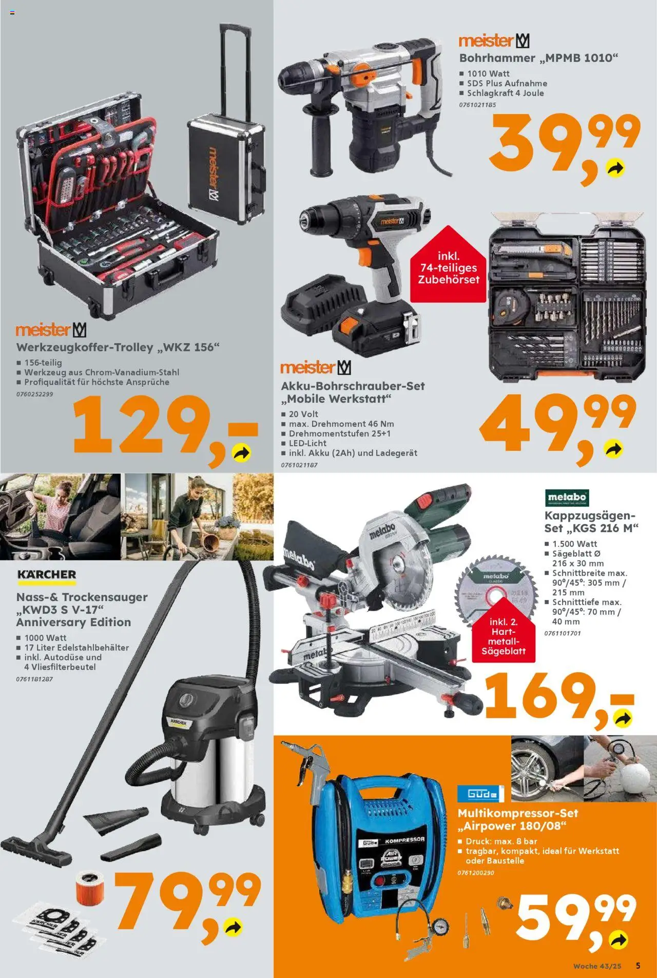 Globus Baumarkt Prospekt 	 – gültig ab 20.10.2025 | Seite: 5
