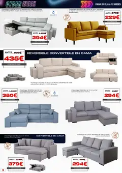 Vista previa Atrapa Muebles - folleto válido desde el 01.12.2025 | Página: 10 | Productos: Cama, Sofá