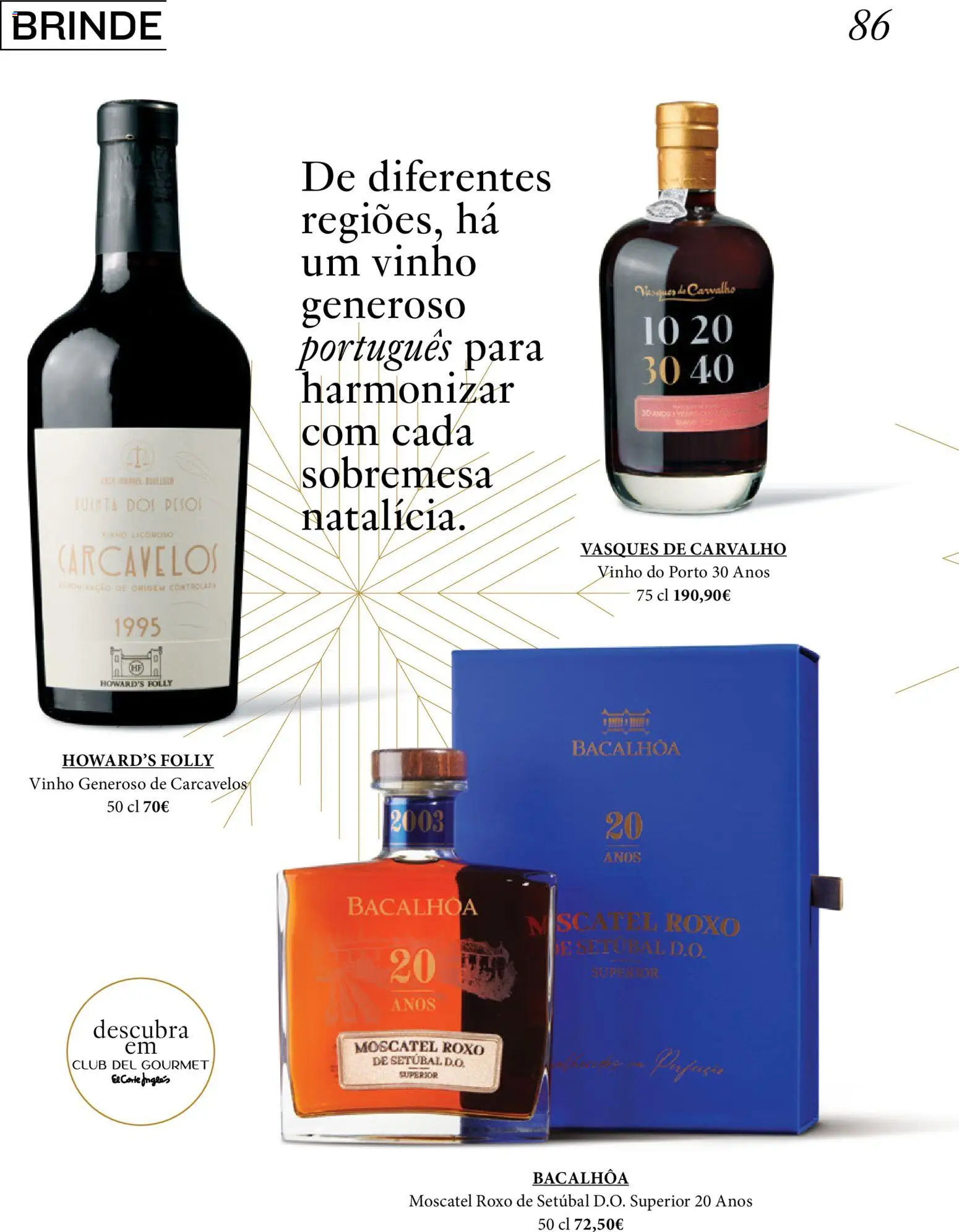 El Corte Ingles folheto │ válido de 26.11.2025 | Página: 86 | Produtos: Vinho