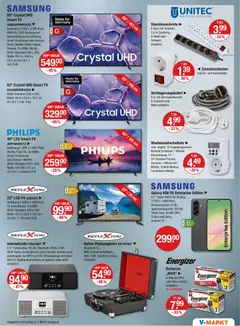 V-Markt - München ab 11.12.2025 gültig | Seite: 25 | Produkte: Philips, Batterien, Smart TV, MP3