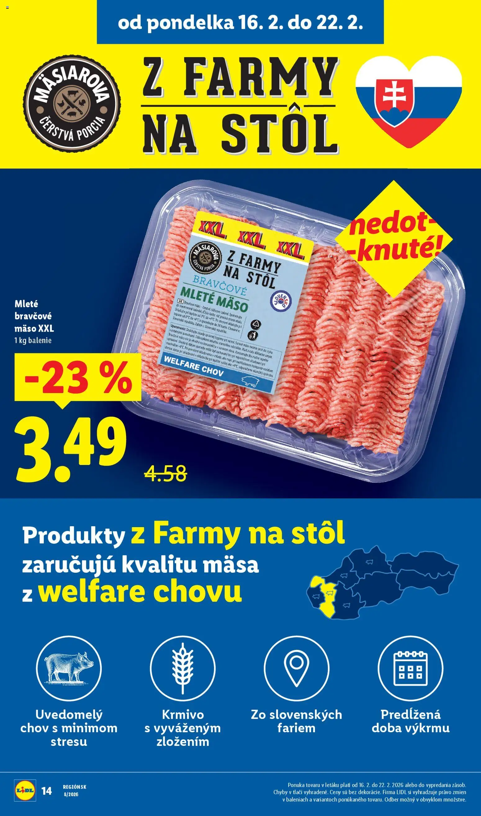 Nové Lidl akcie – leták je platný od 16.02.2026 | Strana: 14
