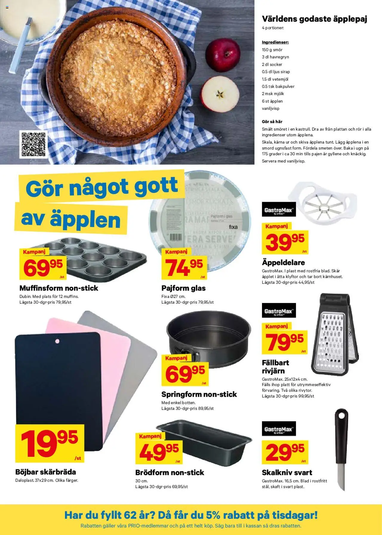 City Gross reklamblad aktuell från 22.09.2025 | Sida: 9 | Produkter: Såg, Galler, Havregryn, Mjölk
