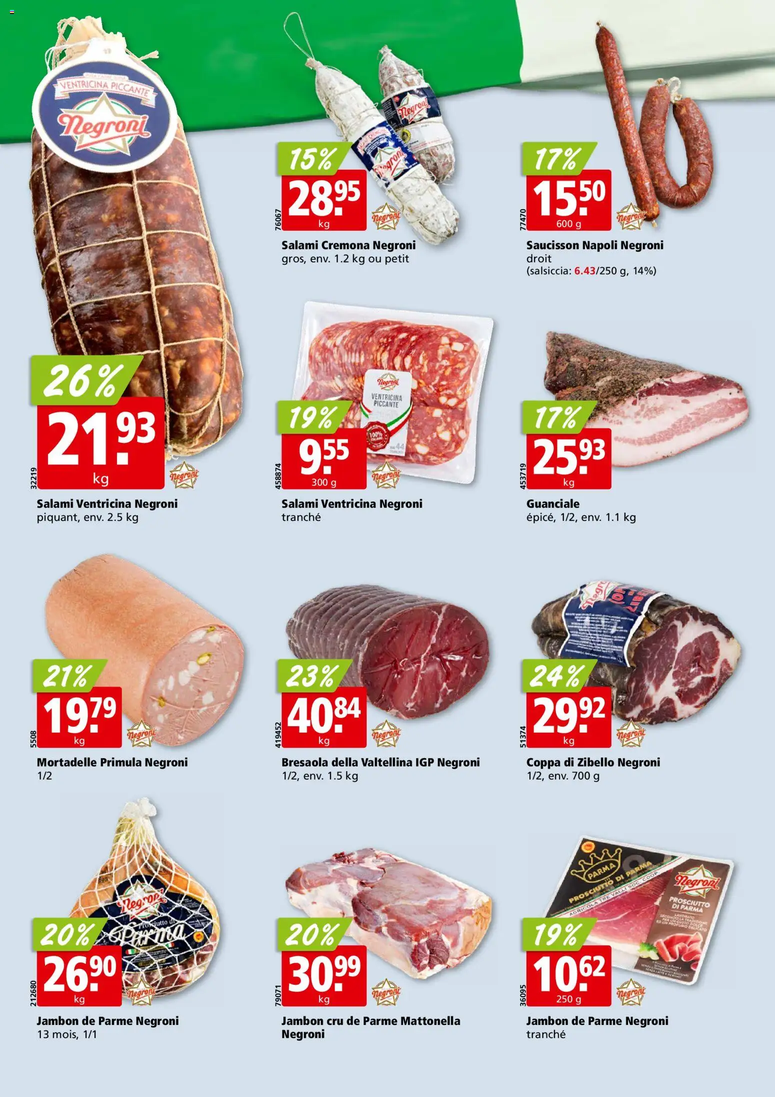 Aligro aktionen Chavannes, Matran, Genève, Sion – gültig ab 20.04.2026 | Seite: 18 | Produkte: Salami