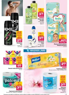 Mercator katalog akcije – veljaven od 16.04.2026 | Stran: 37 | Izdelki: Tekoče milo, Plenice, Toaletni papir, Kos