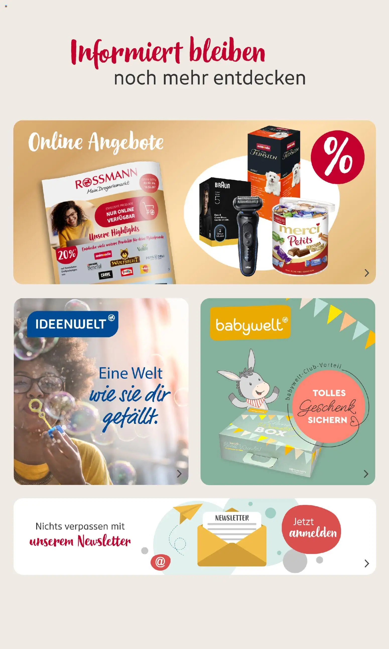 Rossmann Prospekt 	 – gültig ab 02.02.2026 | Seite: 23 | Produkte: Merci, Box