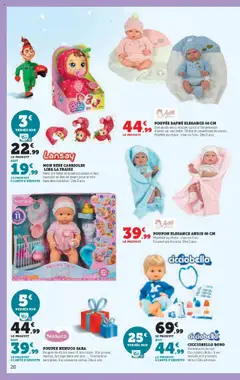 Hyper U - Prévisualisation de Hyper U - Prix bas de Noël valide à partir de 21.10.2025 | Page: 20 | Produits: Poupée, Fraise, Poids, Couverture