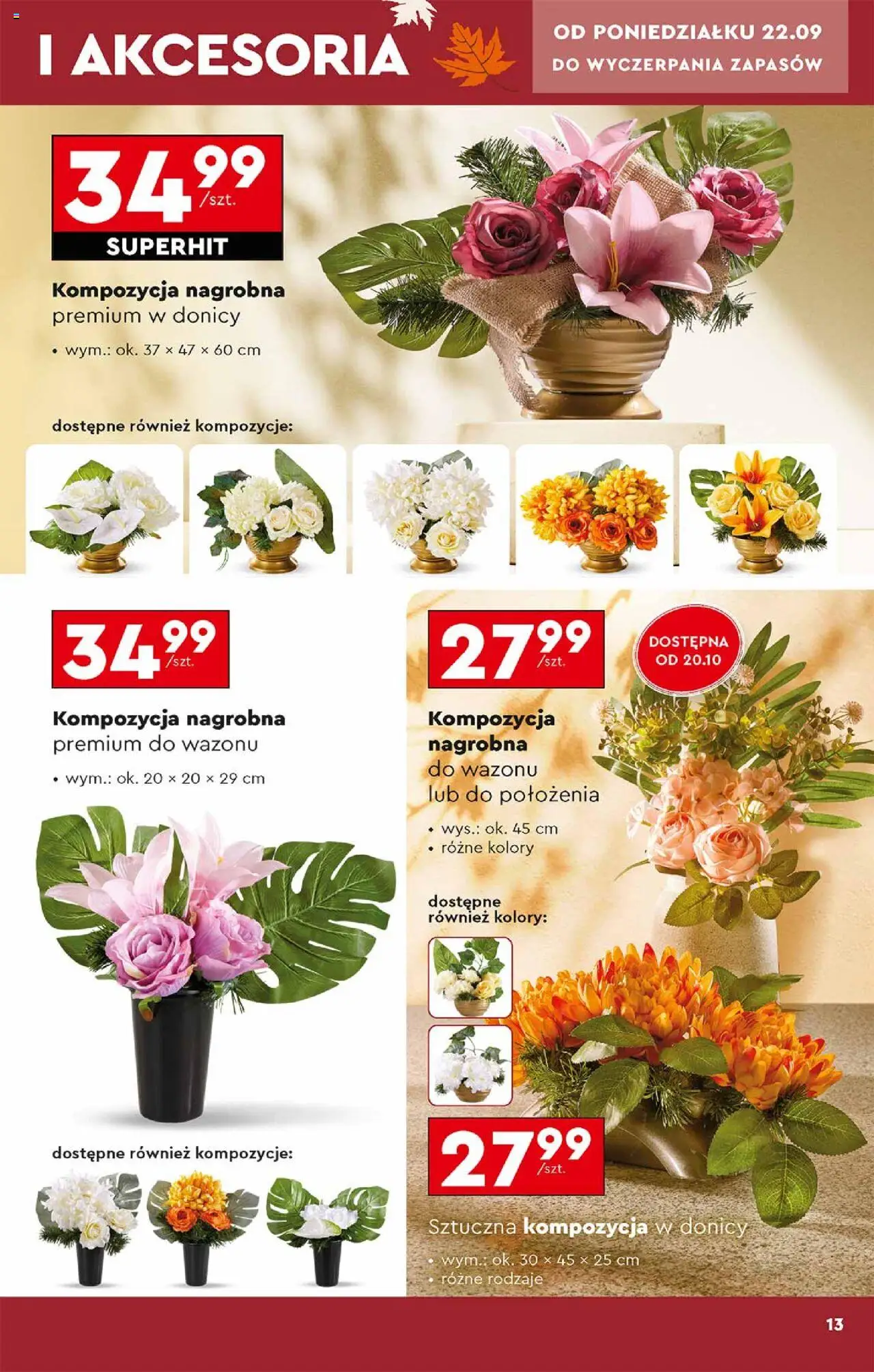 Biedronka gazetka - Znicze od 22.09.2025 | Strona: 13