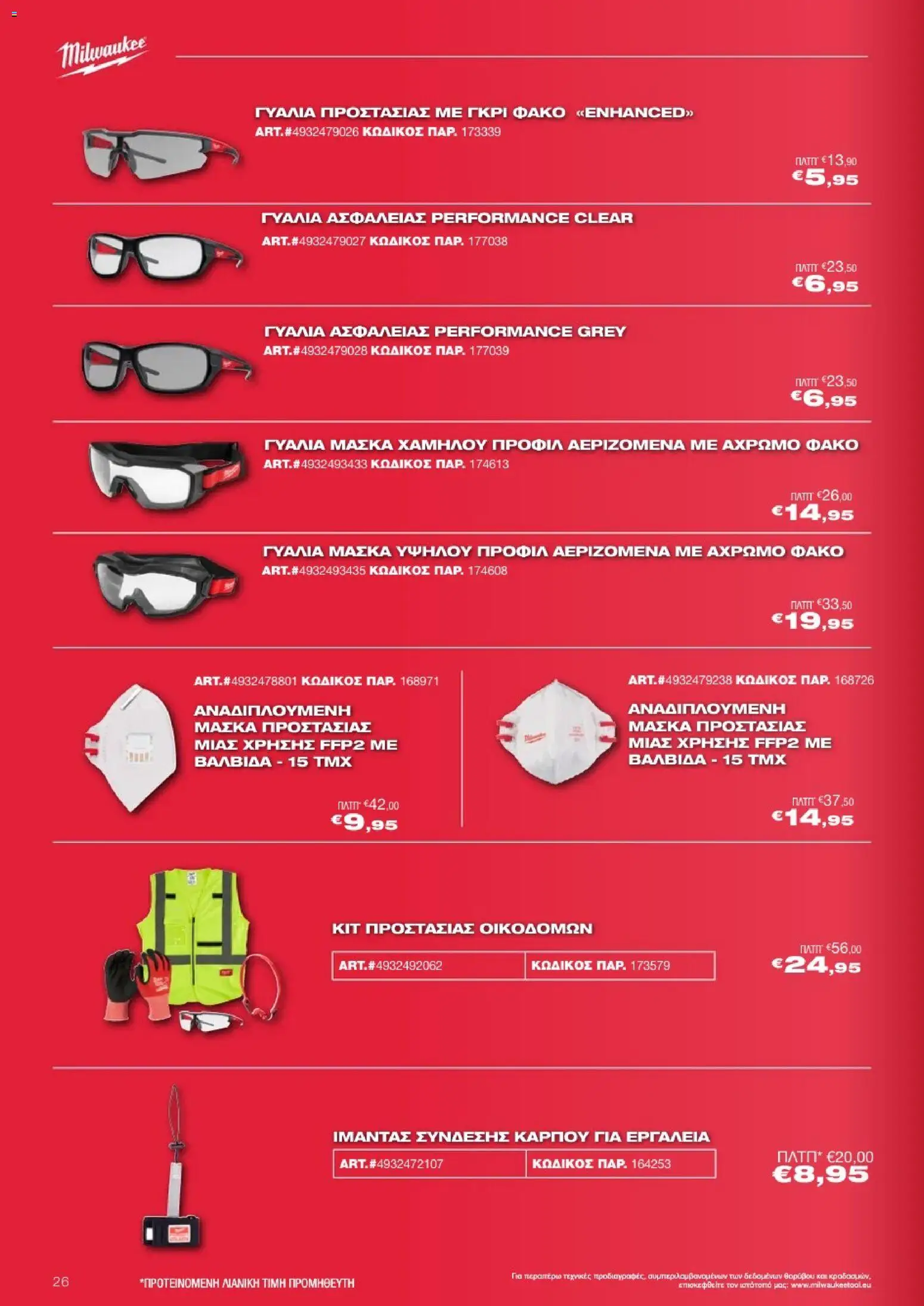 Mangas Home Improvement - Powertools Milwaukee Red Truck Tour 2025 – σε ισχύ από 29.11.2025 | Σελίδα: 26