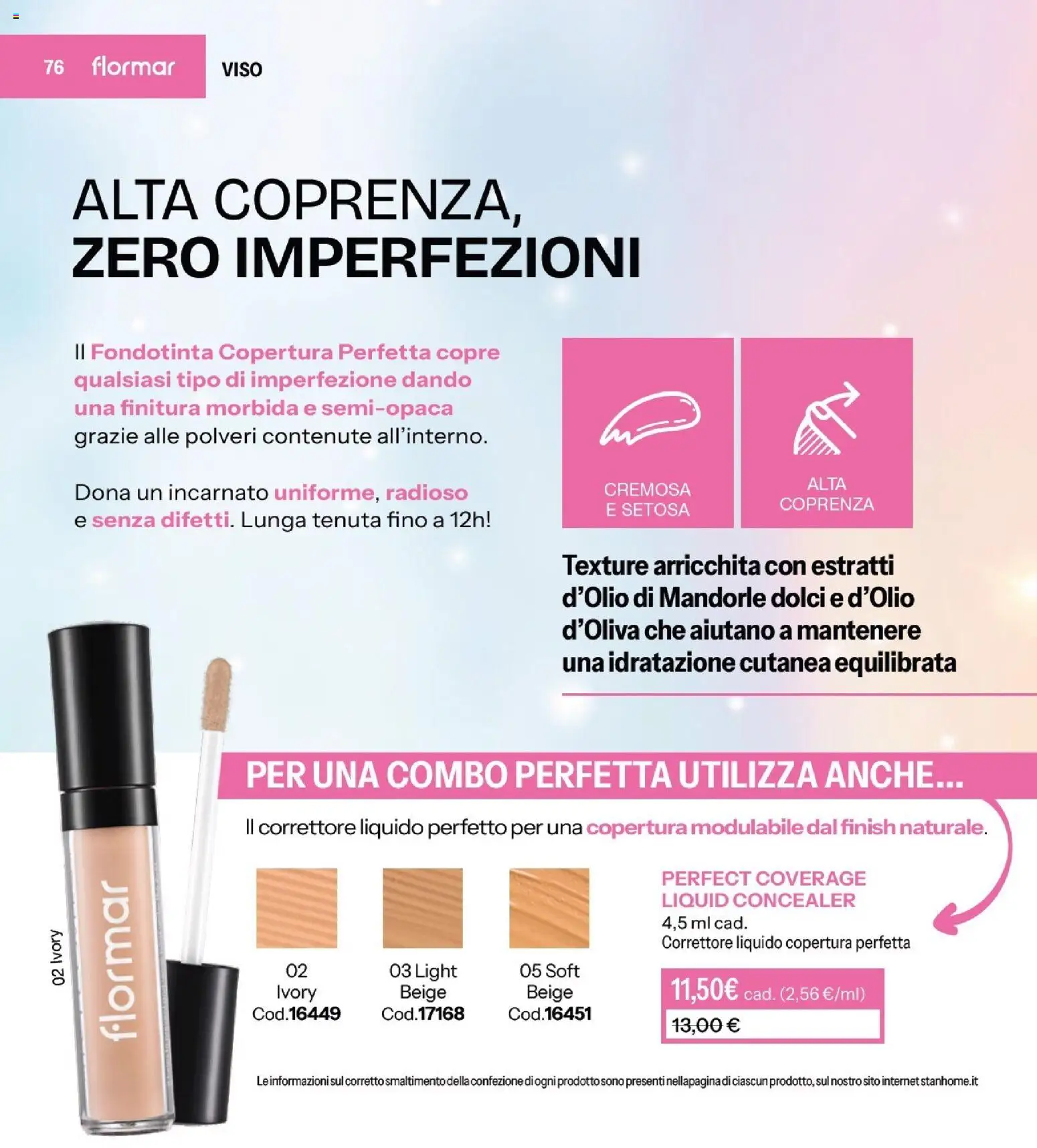Volantino Stanhome del 23.12.2025 | Pagina: 76 | Prodotti: Fondotinta, Mandorle, Correttore