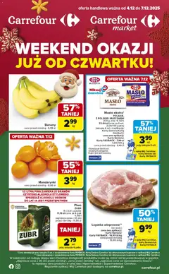 Pogląd oferty "Carrefour Gazetka - Weekend okazji już od czwartku" - ważna od 04.12.2025