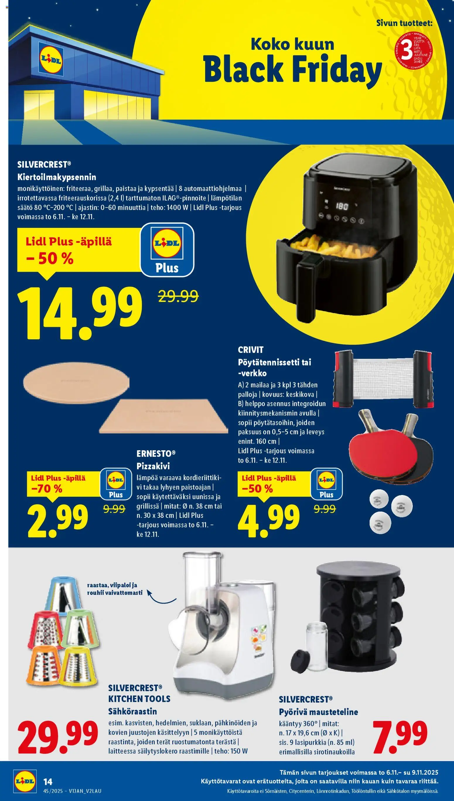 Lidl tarjoukset - Tampere – voimassa 06.11.2025 alkaen | Sivu: 18