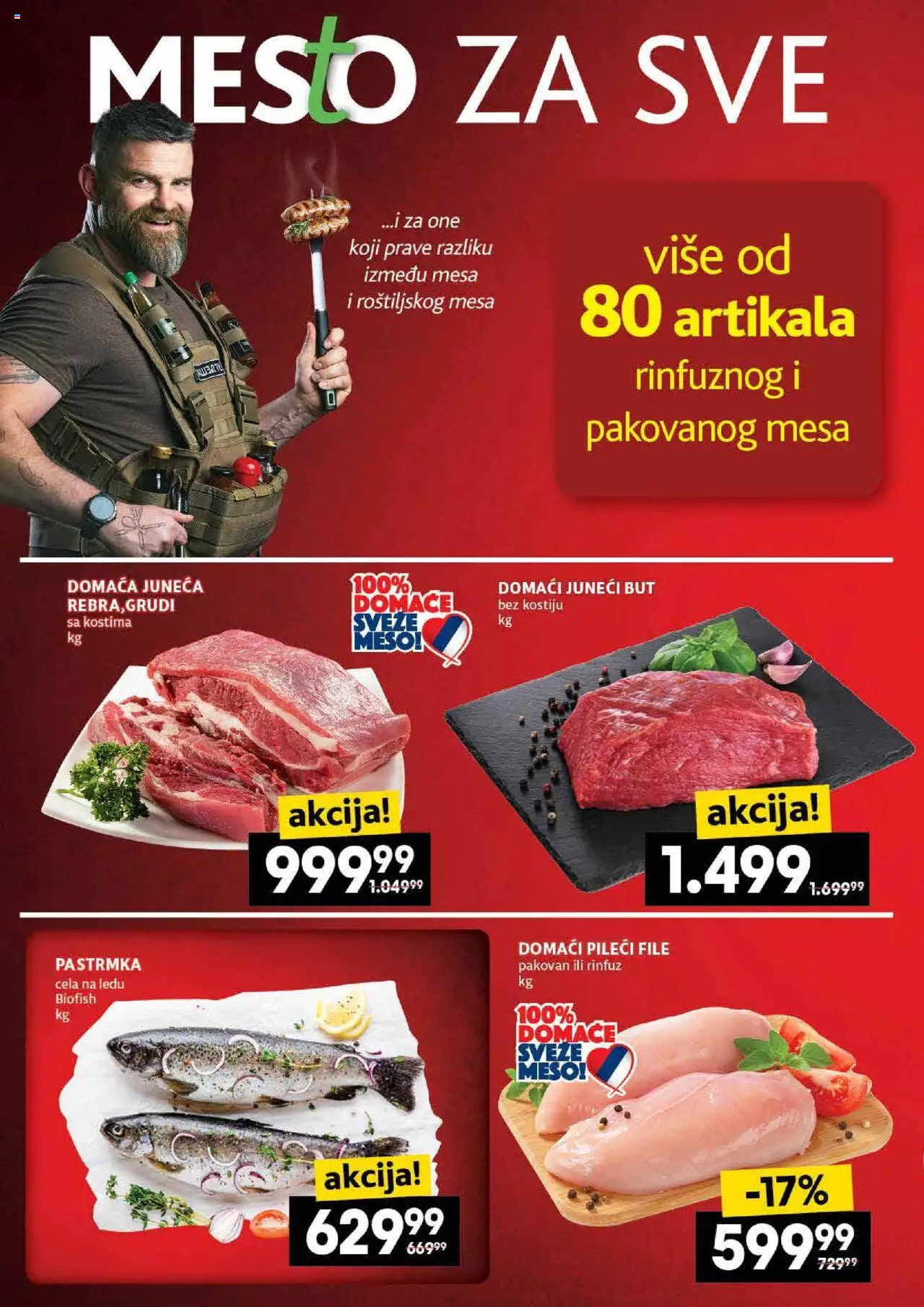 Roda katalog - važi od 07.08.2025 | Strana: 10 | Proizvode: Juneći but, Pastrmka, Pileći file
