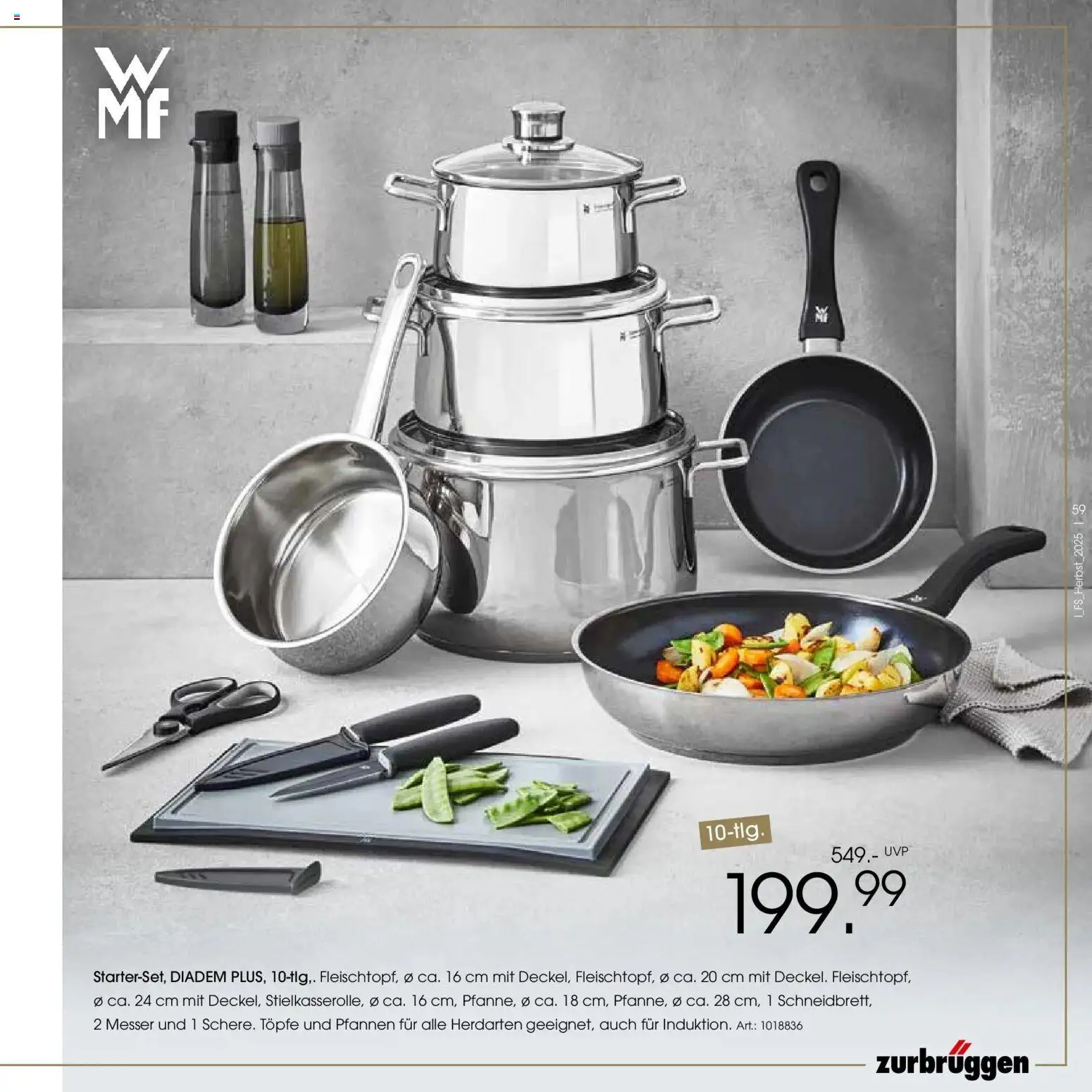 Zurbrüggen - Zurbrüggen: Raum für neue Lieblingsstücke – gültig ab 19.10.2025 | Seite: 59