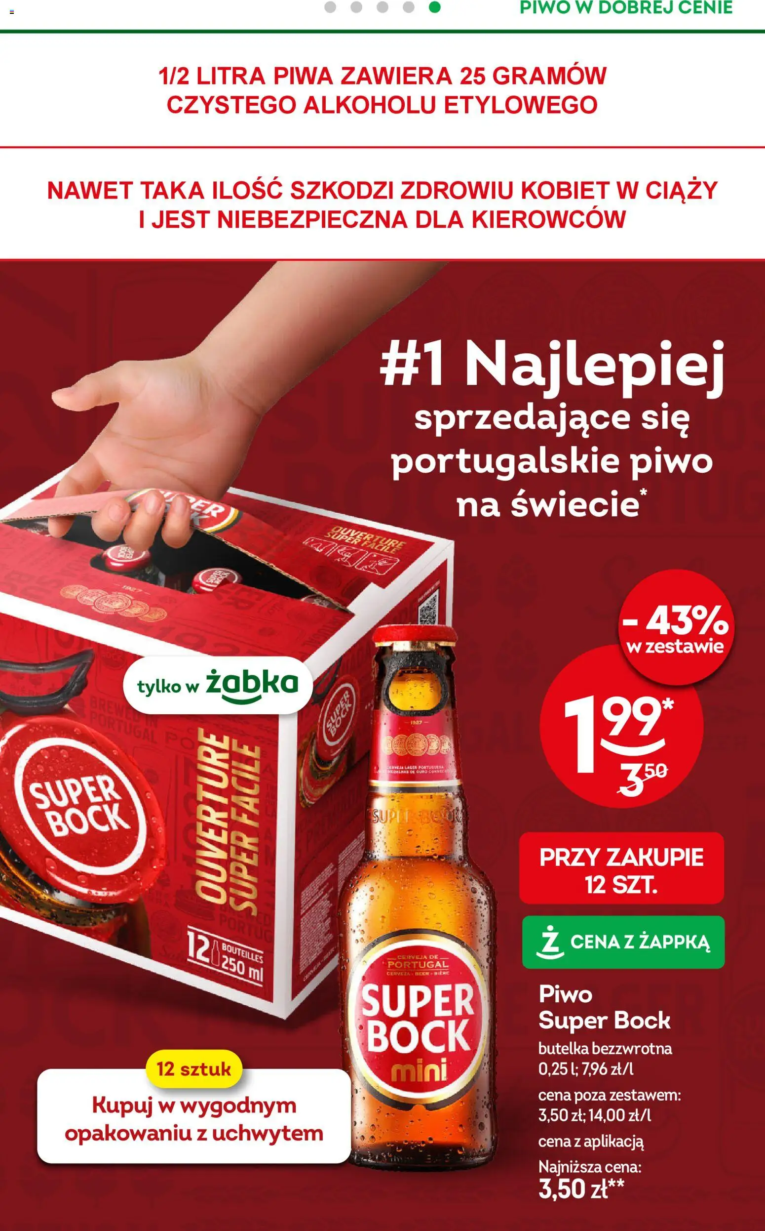 Żabka Gazetka od 05.11.2025 | Strona: 36 | Produkty: Piwo