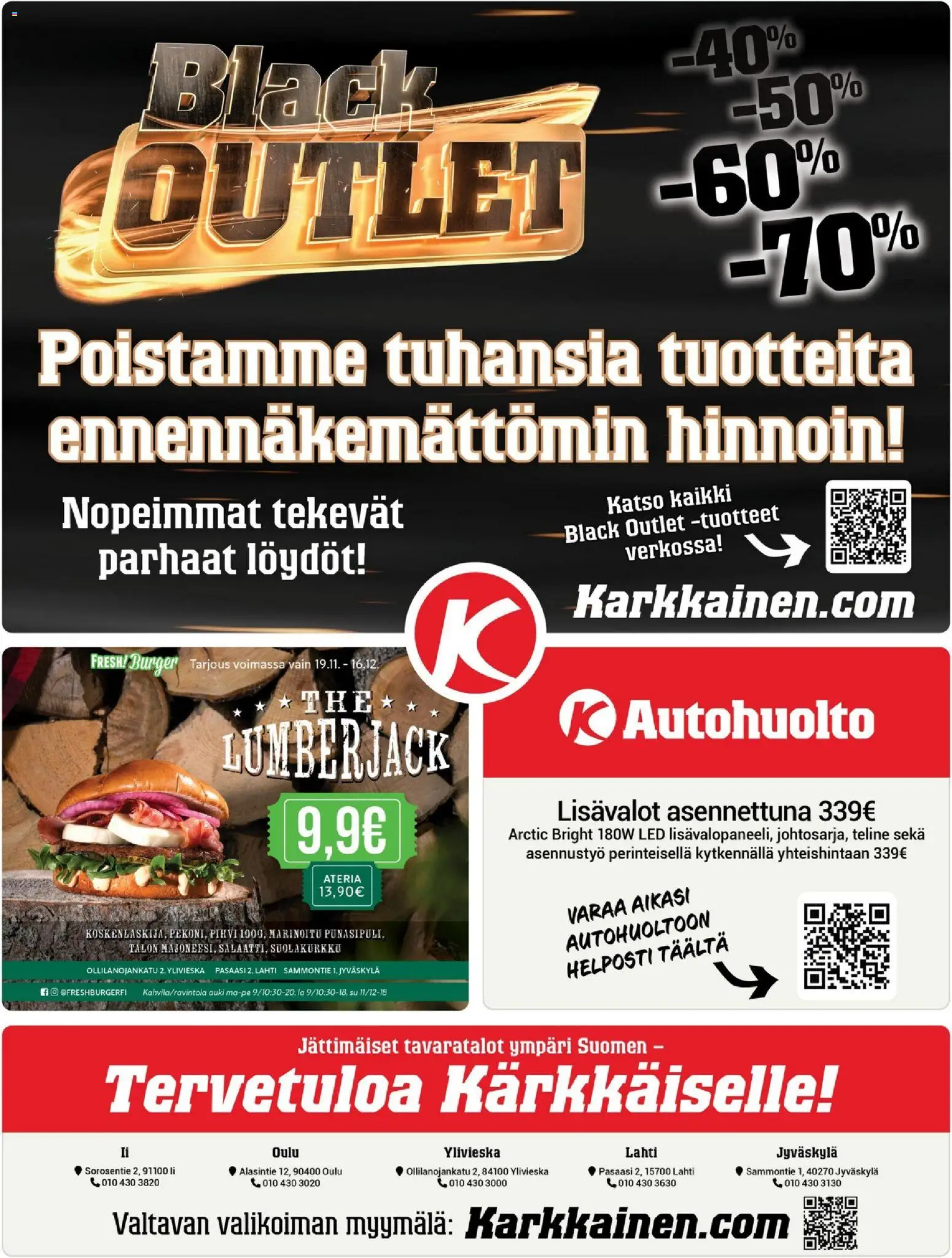Kärkkäinen - Black Friday – voimassa 19.11.2025 alkaen | Sivu: 20