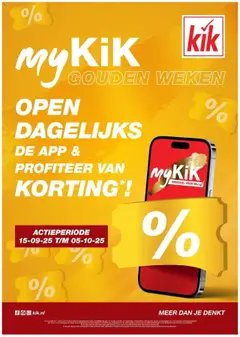 KiK - KiK folder tot 28.09.2025 - Voorbeeld van een folder van KiK, geldig van 14.09.2025