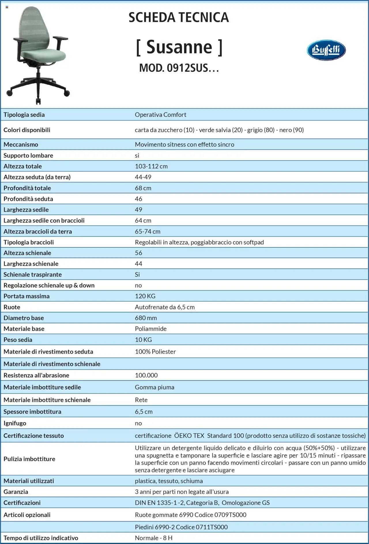 Volantino Buffetti del 28.06.2025 | Pagina: 144 | Prodotti: Detergente, Zucchero, Sedia, Terra