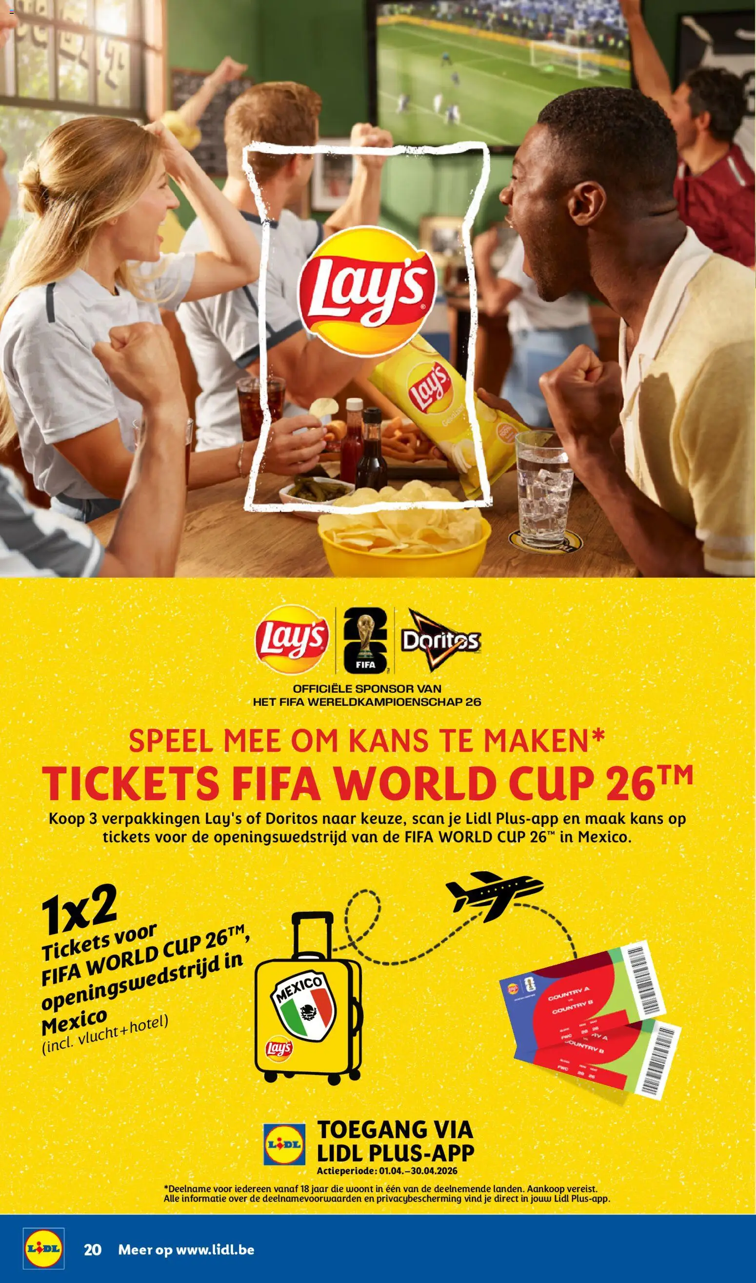 {H1} | Pagina: 20 | Producten: Doritos, Snacks