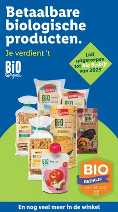 Bio Organic ROZIJNEN ZONGEDROOGO, Organic sun-dried raisins - Voorbeeld van een folder van Lidl, geldig van 27.10.2025 | Pagina: 19