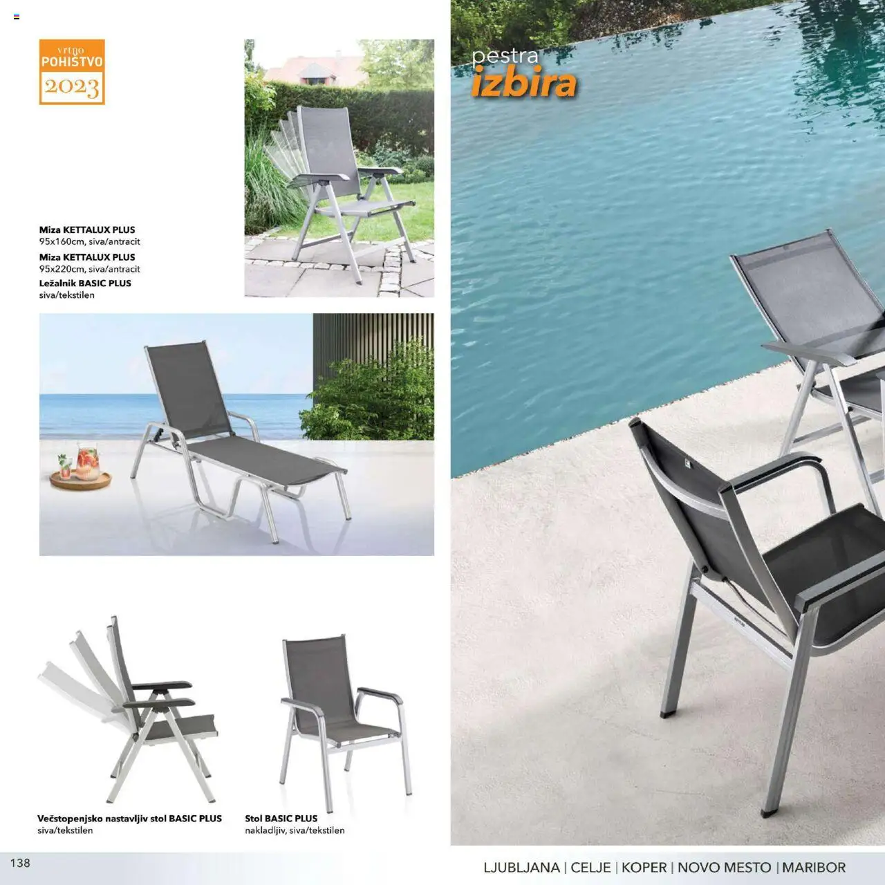 Harvey Norman - Katalog - Vrtno pohištvo │ velja od 01.03.2023 | Stran: 138
