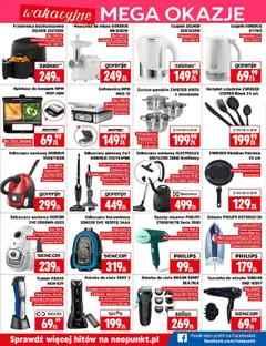 Neopunkt Gazetka od 04.08.2025 | Strona: 7 | Produkty: Suszarka, Odkurzacz, Odkurzacz pionowy, Szczotka