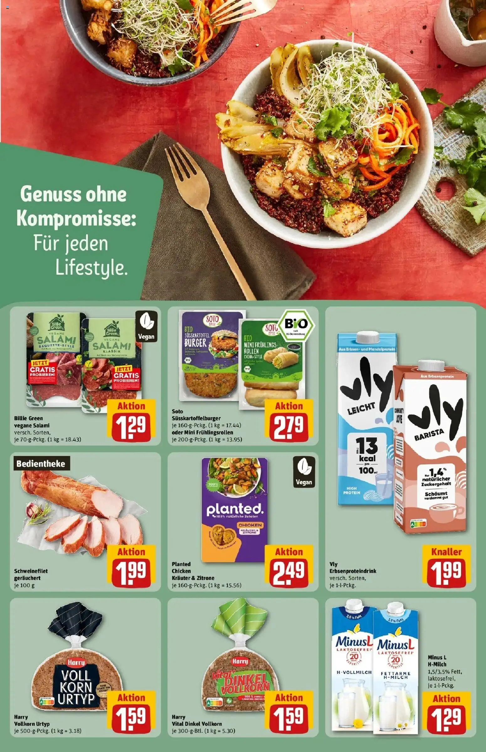 Rewe Prospekt Alzenau	 – gültig ab 02.03.2026 | Seite: 21 | Produkte: Schweinefilet, Zitrone, Salami, Erbsen