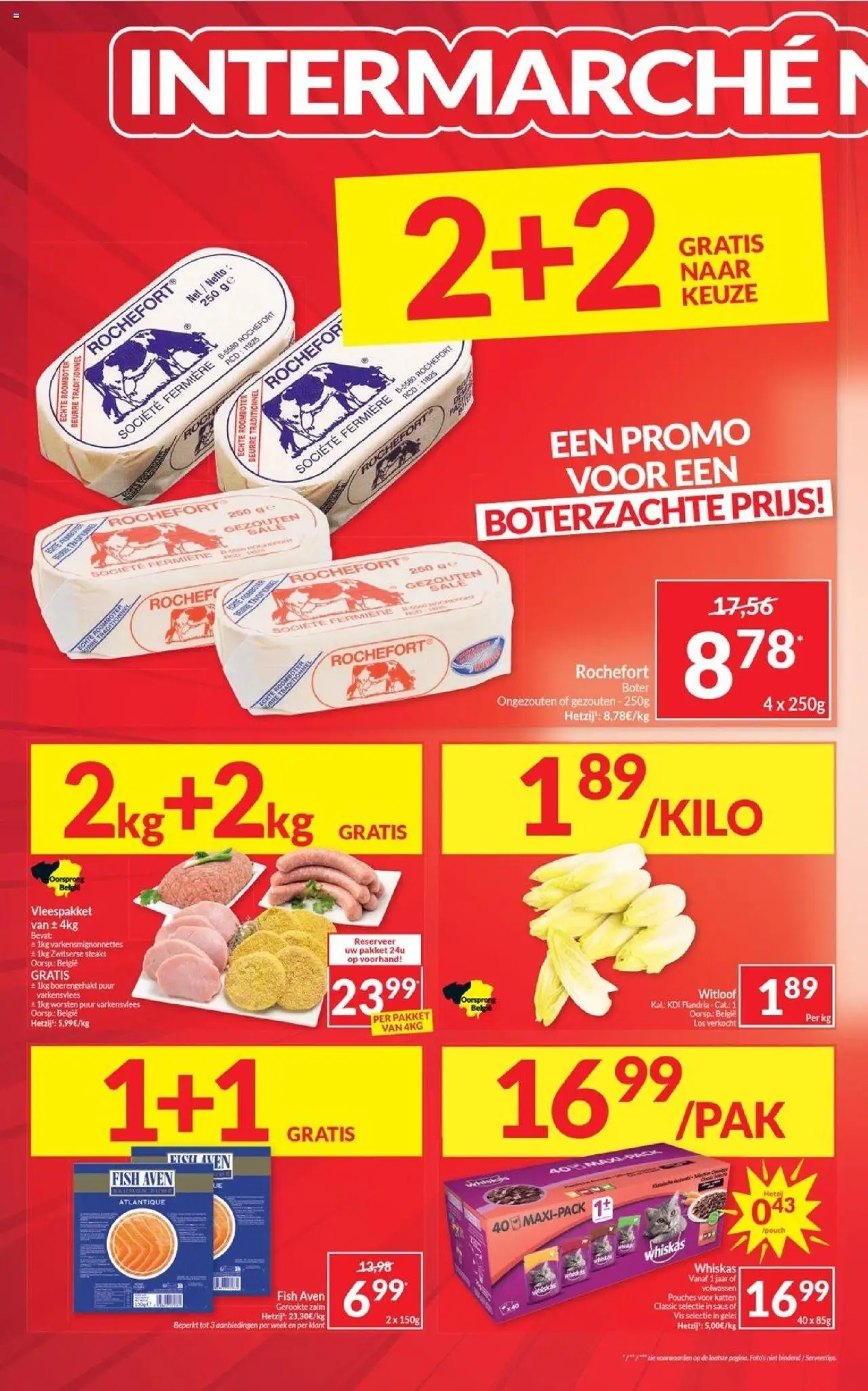  | Pagina: 2 | Producten: Varkensvlees, Vis, Saus, Boter