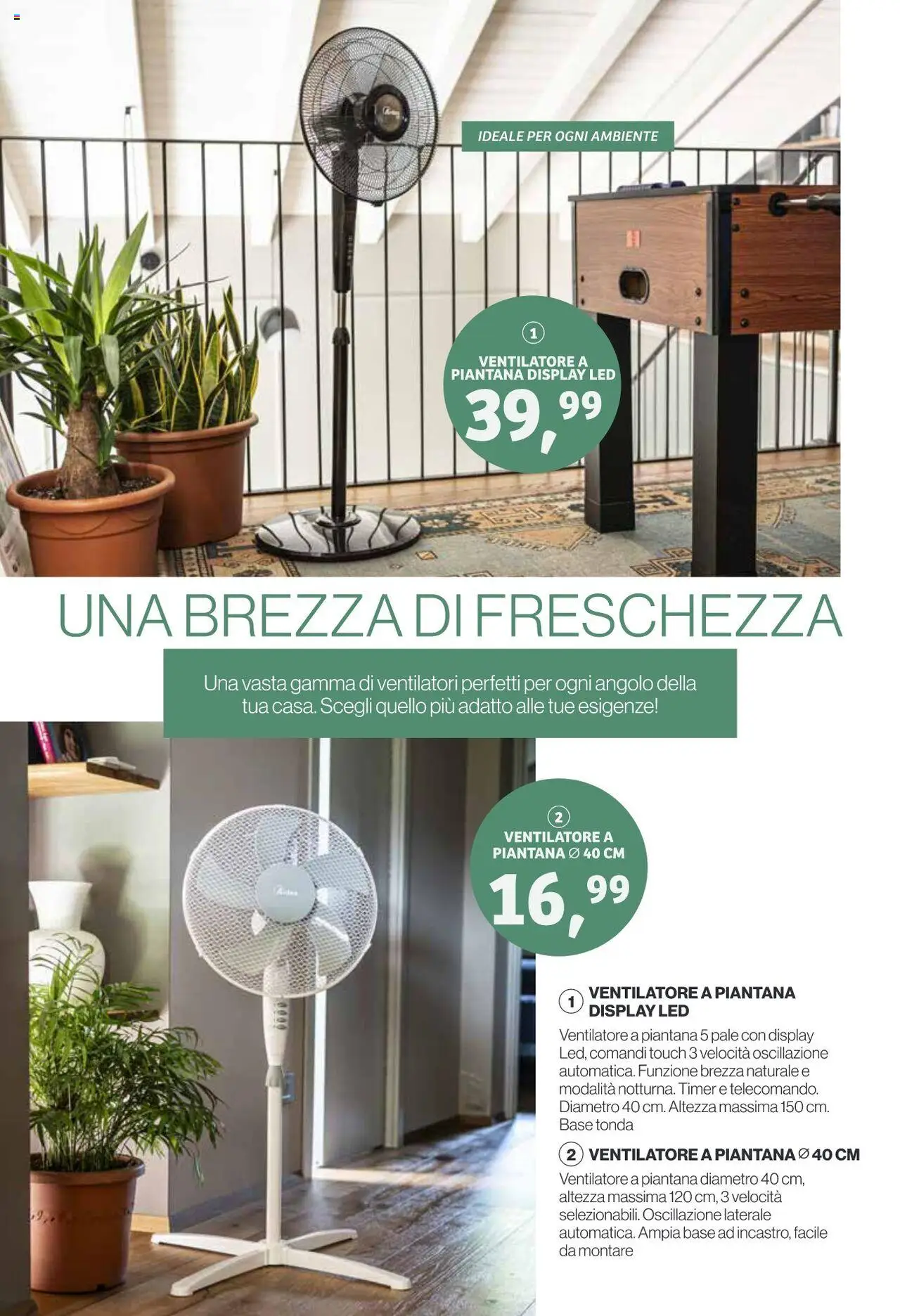 Volantino IN's del 19.05.2025 | Pagina: 4 | Prodotti: Ventilatore, Fan