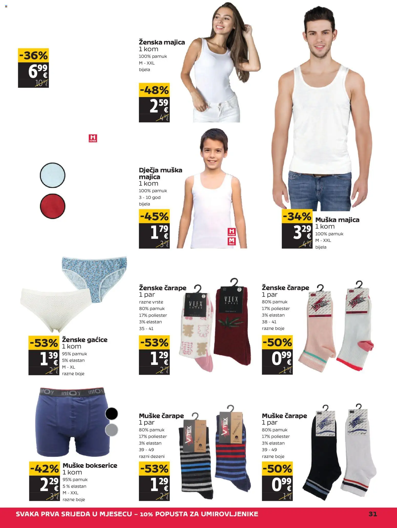 Tommy katalog | vrijedi od 27.11.2025 | Stranica: 31 | Proizvodi: Majica, Gaćice, Čarape, Bokserice