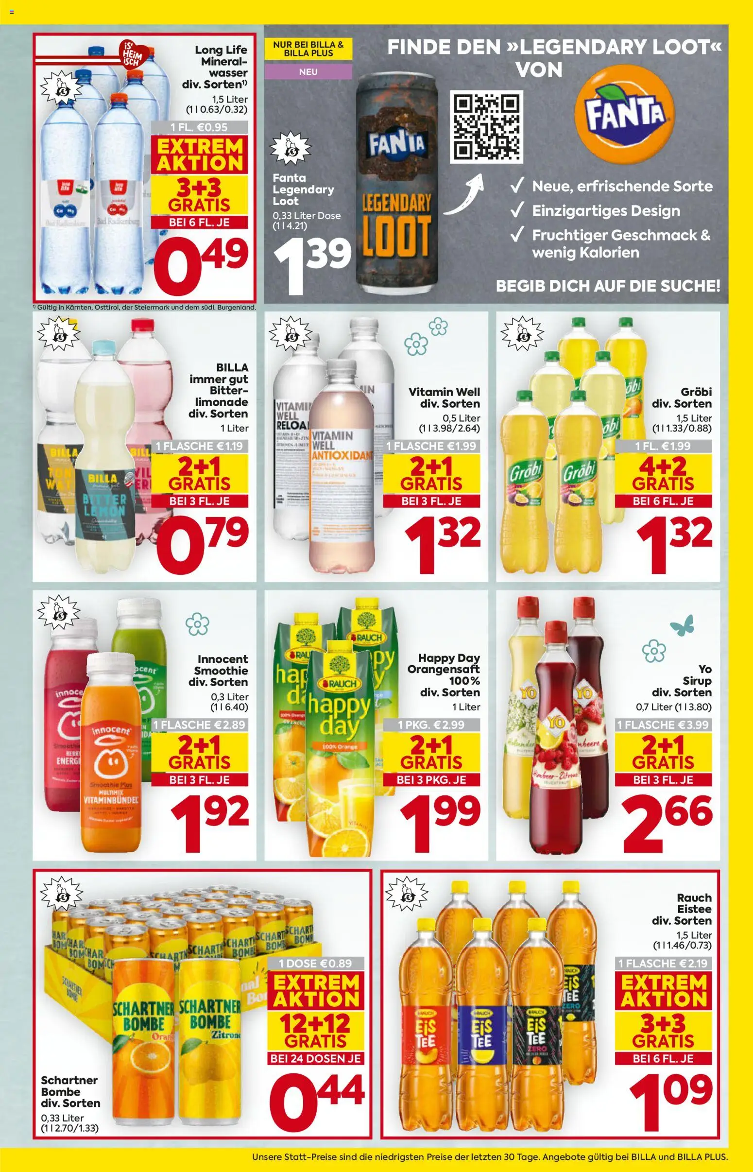 Billa Flugblatt - Steiermark gültig ab 05.03.2026 | Seite: 13 | Produkte: Wasser, Bad