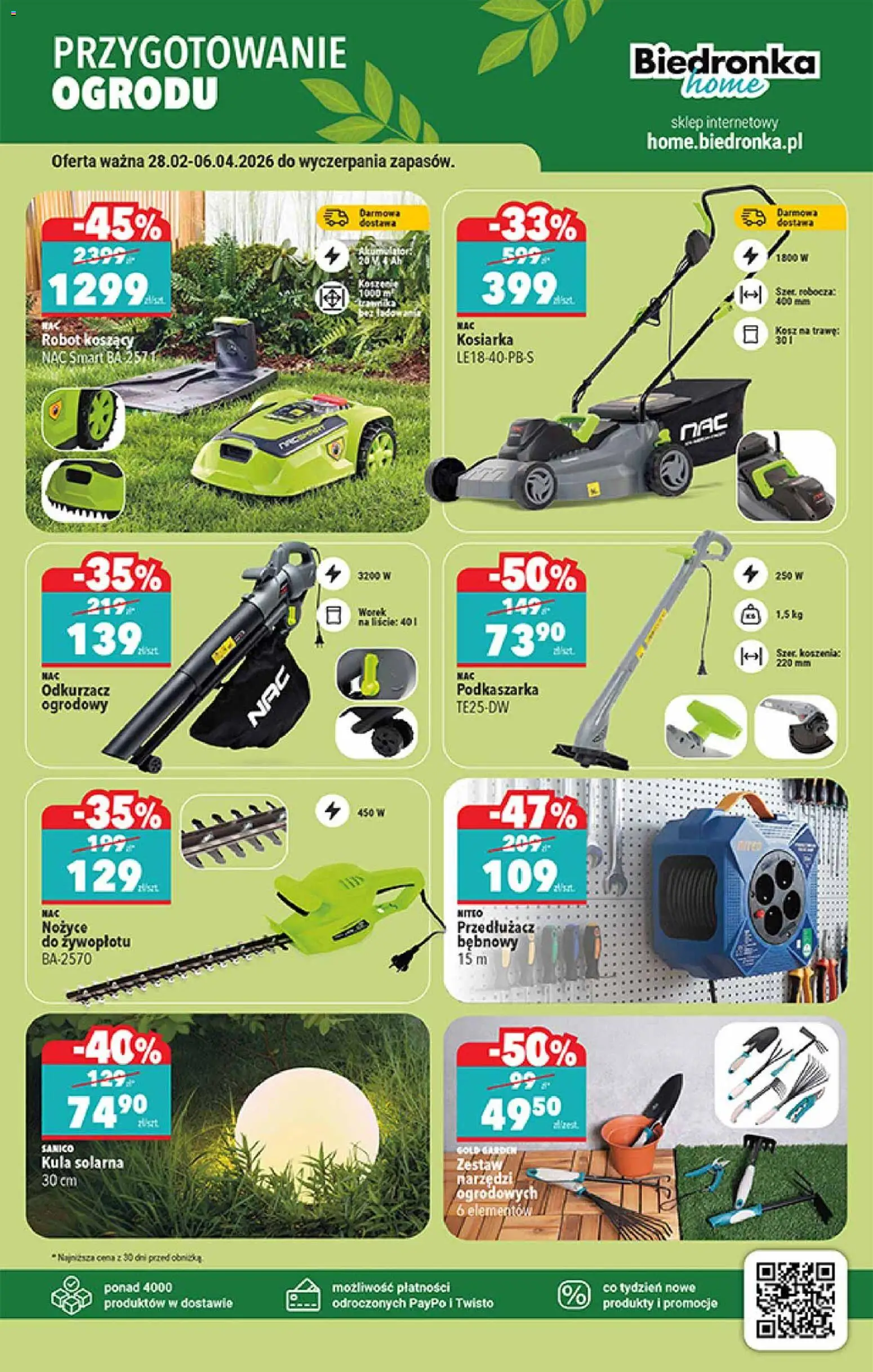 Biedronka Polsko leták - Hity i inspiracje od 28.02.2026 | Strana: 43 | Produkty: Robot