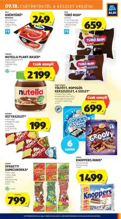 Aldi akciós ujság - amely érvényes a következő dátumtól: 18.09.2025 | Oldal: 19