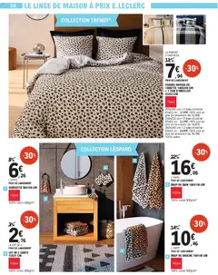 E.Leclerc - Prévisualisation de DRAP DE DOUCHE 70X140 CM, Drap de douche 70x140 cm, 100% coton 500g/m² valide à partir de 26.12.2025 | Page: 20 | Produits: Housse de couette, Douche, Couette, Gants