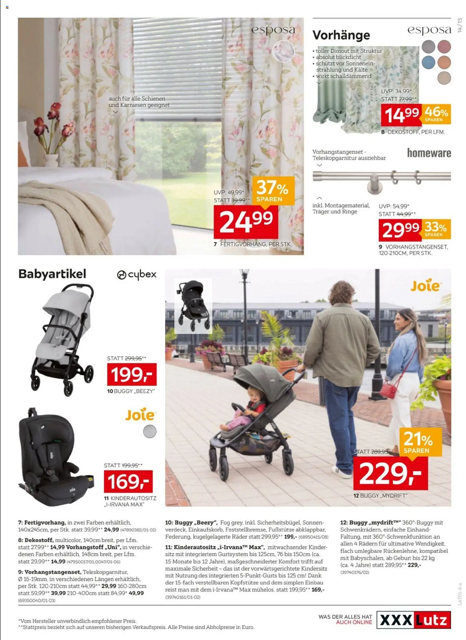 XXXLutz Prospekt aktuell gültig ab 28.04.2026 | Seite: 15