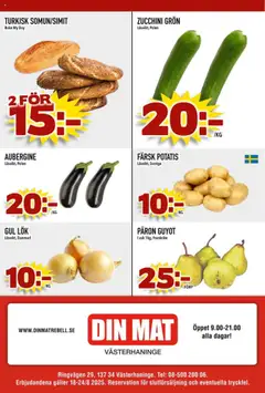Din Mat reklamblad aktuell från 18.08.2025 | Sida: 8