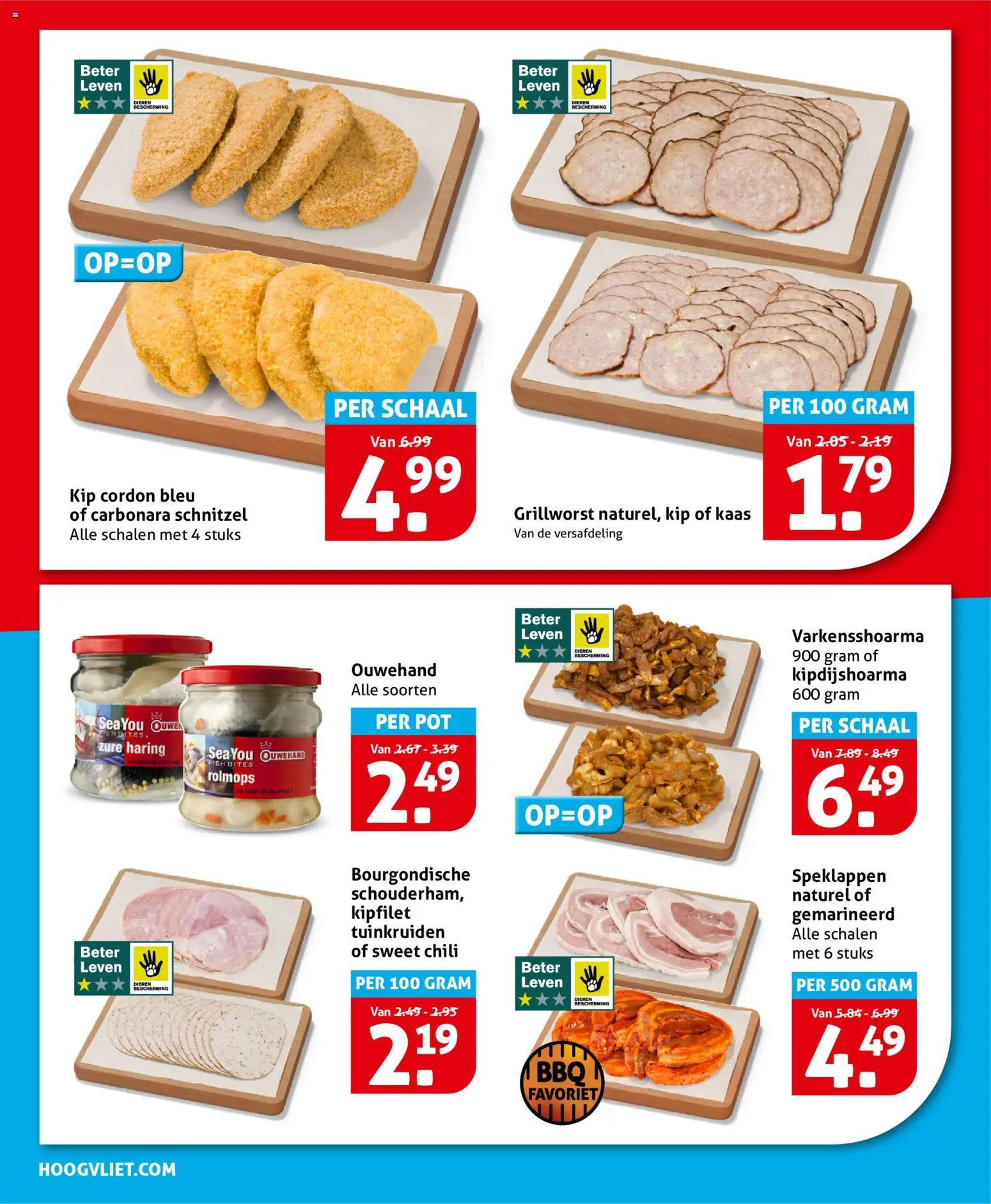 {H1} | Pagina: 18 | Producten: Kaas, Pot, Schnitzel, Kip